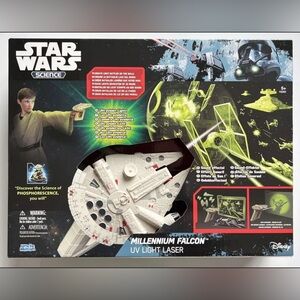 Star Wars Millennium Falcon UV Light Laser